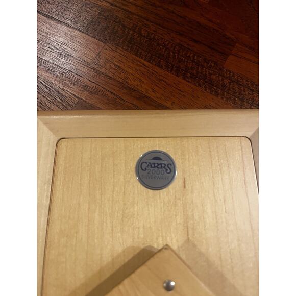 2000 CARRS Millennium Sterling Silver 925 Picture Frame For 4” X 6” Photo - Picture 5 of 7